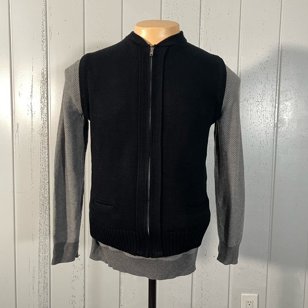VTG Edwards Andrew Rohan Men's Black Sweater Vest Sz M